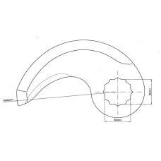CUCHILLA CUTTER REX-DÜKER 100L. R-220